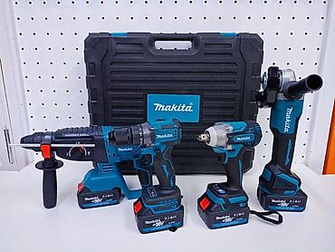panasonic eneloop: Комплект аккумуляторного инструмента Makita 36V в кейсе Состав — 1