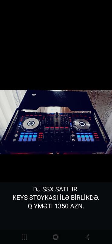 dj setup: DJ SSX DJ-kontrol qurğusu. Keys stoykası (daşıma/korpus) ilə birlikdə — 1