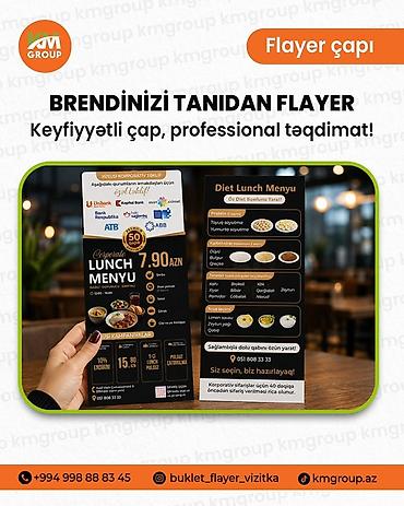 lalfoda afisyat işi: Flayer çapı – brendinizi peşəkar tanıdan poliqrafiya həlli - — 4