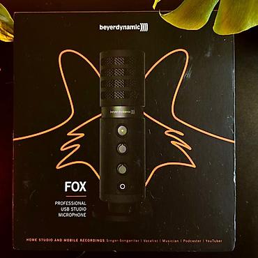 Musiqi alətləri: Beyerdynamic FOX USB Studio Mikrofon – Professional Tam işlək — 3