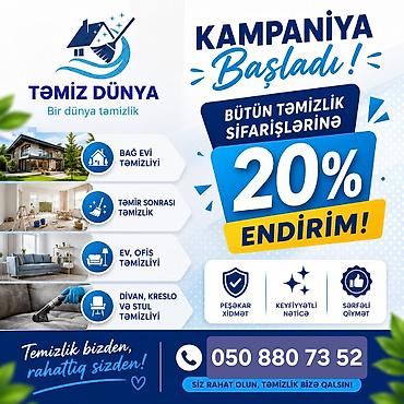 divan temizleme: Təmizlik | Evlər | Təmirdən sonra təmizlik — 1