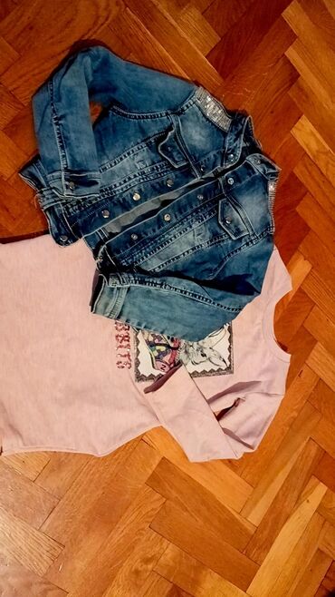 zara prsluci za devojcice: Denim jacket, 110-116