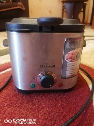 Кухонные вытяжки: Maxwell elektrik fritürü - Kompakt stolüstü model, paslanmayan polad