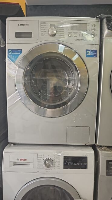 tikiş maşını ustası: Paltaryuyan maşın Samsung, 6 kq, Avtomat, Qurutmasız, Kredit yoxdur