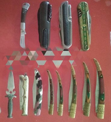 Ovçuluq və balıqçılıq: Çoxfunksiyalı bıçaqlar və kolleksiya üçün qatlanan bıçaqlar
