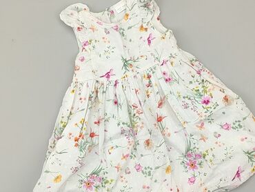 letnia sukienka z dekoltem v: Dress, Next, 1.5-2 years, 86-92 cm, condition - Very good