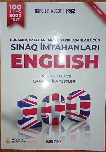 Testlər: Içində bütün yazılar sadə qələmlə yazılıb və satış məqsədi ilə — 1