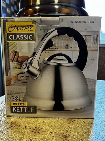 fitil: Maestro Classic MR 1328 qaz çaydanı - Həcm: 2.8 litr - Material — 1