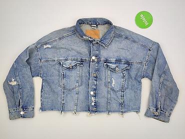 kurtka mis hm: H&M, Kurtka jeansowa damska, rozmiar L — 3