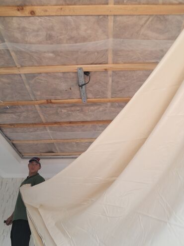 Натяжной потолок: Натяжной потолок Глянцевое, Матовое, 3D потолки Гарантия, Бесплатная консультация, Бесплатный замер — 9