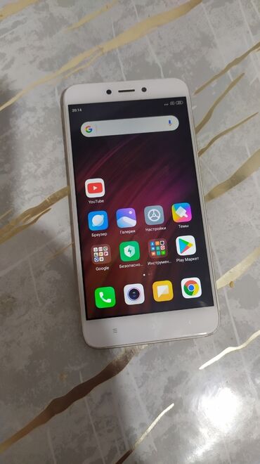 Redmi: Redmi, Redmi 4X, Б/у, 16 ГБ, цвет - Золотой, 2 SIM