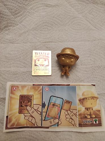 star wars kinder: Qızılı One Piece M.K.D Luffy Kinder Set Məhsul: One Piece temalı — 1