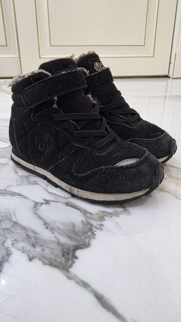 Детская обувь: Детская обувь набором: - Зимние сапоги черные, на молнии, с теплым — 16