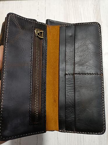 Портмоне: Портмоне лонгер Натуральная кожа — 8