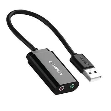 Video kartice i zvučne kartice: UGREEN USB spoljašnja zvučna karta – adapter za slušalice i mikrofon — 2