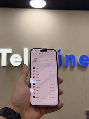 iphone tel: IPhone 14 Pro Max, 128 GB, Deep Purple, Face ID, Kredit, Simsiz şarj — 6
