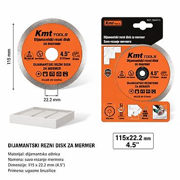 KMT List testere mermerni uzorak 9364715 Dijamantski rezni disk za