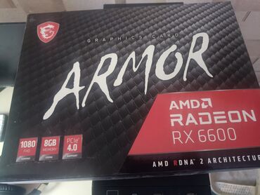 notebook hdd 1tb: Videokart AMD Radeon RX 6600, 8 GB, İşlənmiş