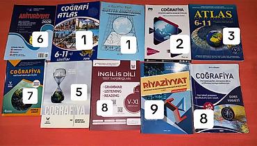 Kitablar və jurnallar: Ustlerinde yazılan tek-tek qiymetleridir,hamsı birge alsanız 50 azn — 1