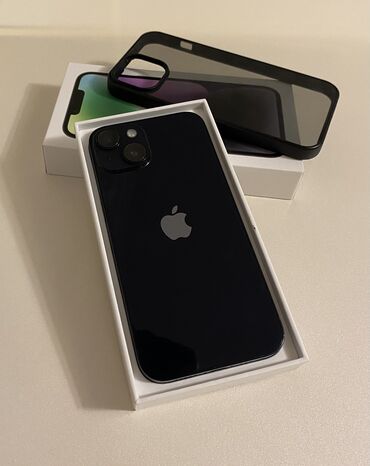 mini pirinter: IPhone 13 mini, 128 GB, Midnight, Zəmanət, Simsiz şarj, Face ID