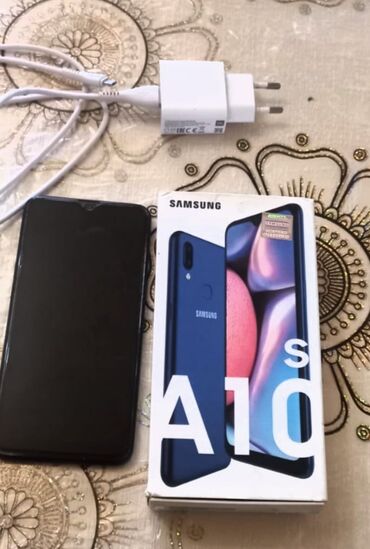 a10s ikinci el: Samsung Galaxy A10s, 32 GB, rəng - Qara, Sensor, İki sim kartlı