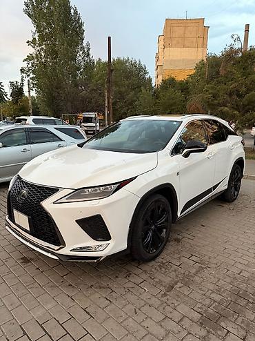 black: Lexus RX: 2021 г., 3.5 л, Автомат, Гибрид, Кроссовер — 2