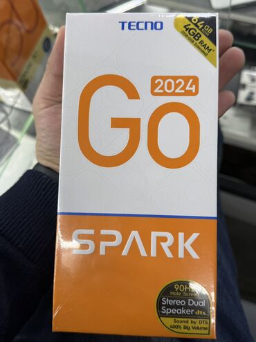 Tecno: Tecno Spark Go 2024, Новый, 64 ГБ