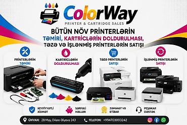 🖨️ COLORWAY – PRİNTER VƏ KARTRİC XİDMƏTLƏRİ Bütün marka və modellərdə lalafo.az -da — 1 🖨️ COLORWAY – PRİNTER VƏ KARTRİC XİDMƏTLƏRİ Bütün marka və modellərdə — 1