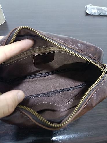 Барсетки: Барсетка, Материал: Натуральная кожа, Новый — 7