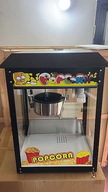 Popcorn aparatısı – vitrin tipli, elektriklə işləyən - Korpus: qara — 1