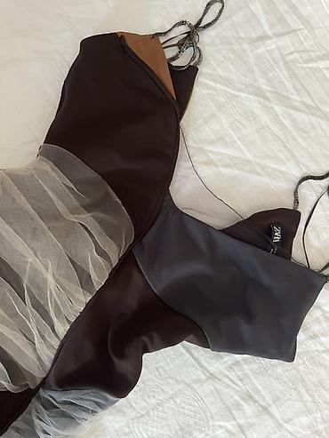 zip: ZARA haljina na tanke naramenice, asimetričnog kroja - Brend: ZARA - — 4