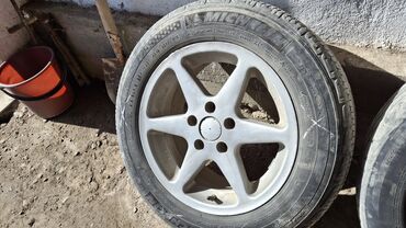 диска ниссан примера: Дөңгөлөктөр монтажда 215 / 60 / R 16, All-season, Колдонулган, Комплект, Жеңил унаалар, Куйма, тешиктери - 5