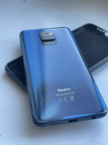 телефон самсунг с: Redmi, Redmi Note 9S, Б/у, 64 ГБ, цвет - Синий, 2 SIM