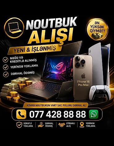 aliram: YÚKSƏK QÍYMƏTƏ YENİ VƏ İŞLƏMİŞ NOUTBUK PS5 PS4 ALIŞI TEKLİF EDİN. YENİ — 1