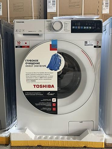 автоматы: Стиральная машина Toshiba с фронтальной загрузкой, 7 кг Основные — 1