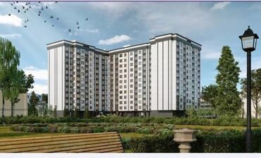 квартиры новопокровка: 1 комната, 55 м², Элитка, 10 этаж, ПСО (под самоотделку)