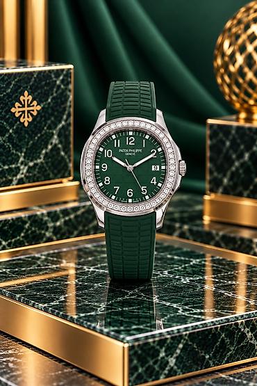 patek phlippe saat: Yeni, Qol saatı, Patek Phillipe, rəng - Yaşıl — 3