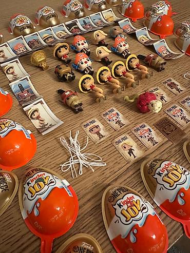 sederek oyuncaq: 🌟 Yeni Kinder Joy x ONE PIECE seriyası artıq satışdadır! 🏴‍☠️🍫 ✨ ONE — 7