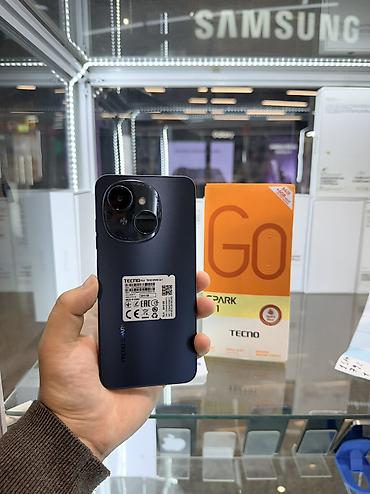 neoline 7700: Tecno Spark, Новый, 64 ГБ, цвет - Синий — 1
