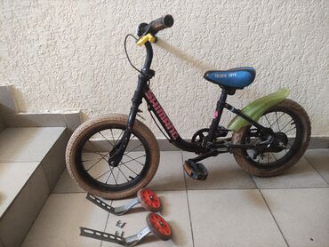 велосипед 7 лет: Детский велосипед, 2-колесный, Другой бренд, 4 - 6 лет