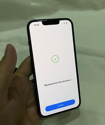 Мобильные телефоны и аксессуары: IPhone 13, Б/у, 128 ГБ, Черный, Защитное стекло, Чехол, Кабель, 81 % — 8