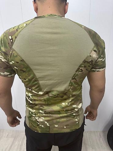 военные жилеты: Тактическая футболка с коротким рукавом - Цвет и принт: базовый — 2