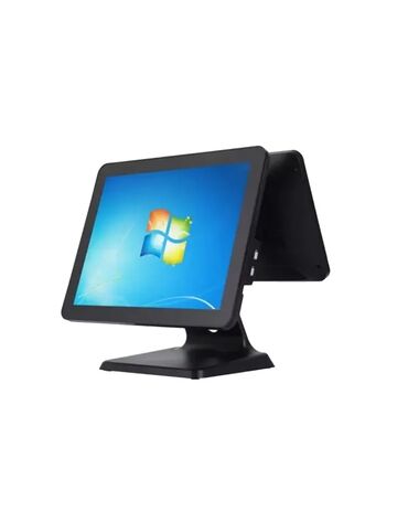 Настольные ПК и рабочие станции: POS kassası üçün toxunma ekranlı terminal - İki tərəfli ekran