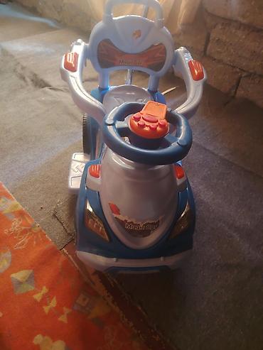 oyuncaq ayi type 1: Uşaq üçün “Magic Car” tipli minik maşını - Rəng: mavi-ağ, narıncı — 2