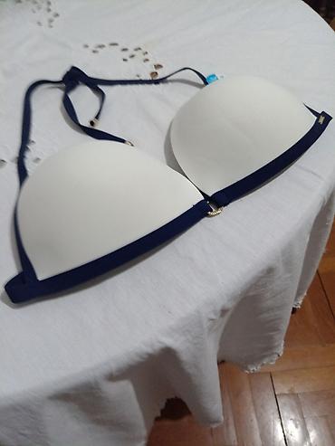 Kupaći kostimi: Nov, elegantan, dvodelni kupaći kostim NEW YORKER, beli sa teget — 11