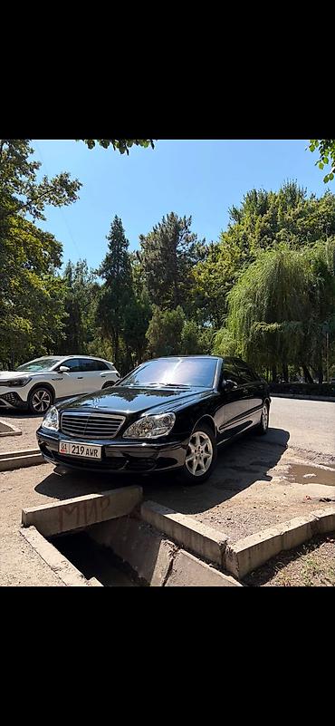 мер 220: Mercedes-Benz S-Class: 2004 г., 5 л, Автомат, Бензин, Седан — 1