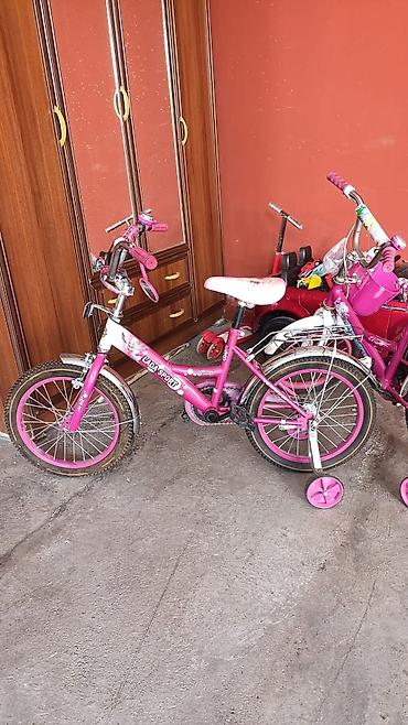 velosiped satisi islenmis: Uşaq velosipedi – LADA SPORT, çəhrayı rəng. Heç sürülməyib problemi — 1