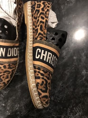 espadril ayaqqabi: Dior, Ölçü: 36, rəng - Qəhvəyi, Yeni — 2
