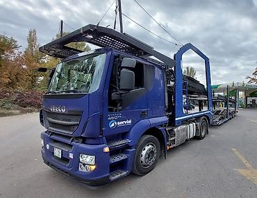inter: Тягач, Iveco, 2015 г., Сar carrier trailer — 2