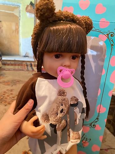 Игрушки: Кукла Maliv Lovely Doll (3+) - Реалистичная большая кукла с длинными — 3
